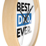 Best Dad Ever Wall Clock — Father's Day Gift Decorative Clock