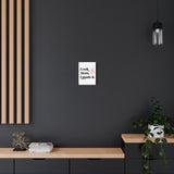 Look Mom, I Made It. Canvas Wall Art — Motivational Money Quote