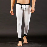 Men's Fashion Warm Long Johns with Penis Bag Tights