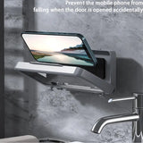 Waterproof Shower Phone Holder with Anti-Fog Touch Screen