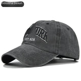New York Embroidered Cotton Baseball Cap