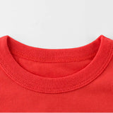 Solid Color Cotton T-Shirts for Kids and Toddlers