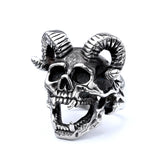 Titanium Steel Skull Ring - Stylish Wholesale Jewelry