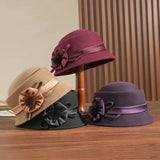 Retro Women's Wool Felt Top Hat