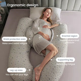 Maternity Body Pillow for Side Sleeping Women