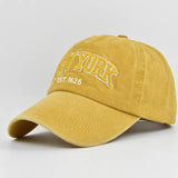 New York Embroidered Cotton Baseball Cap