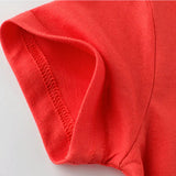 Solid Color Cotton T-Shirts for Kids and Toddlers