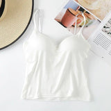 Women's V-neck Soft Breathable Padded Sling Top