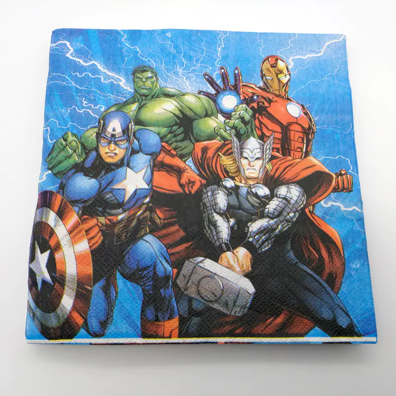 Avengers Captain America Birthday Party Decor Supplies